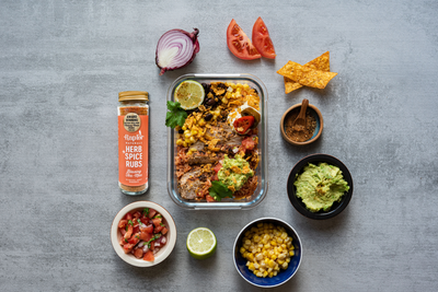 Meal Prep Series: Tex-Mex Chicken Burrito Bowl Recipe