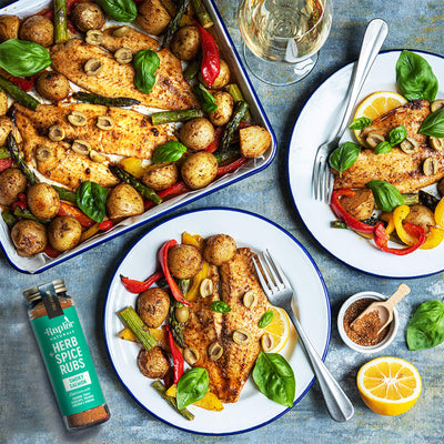One-Pan Smoky Roasted Snapper & Spuds