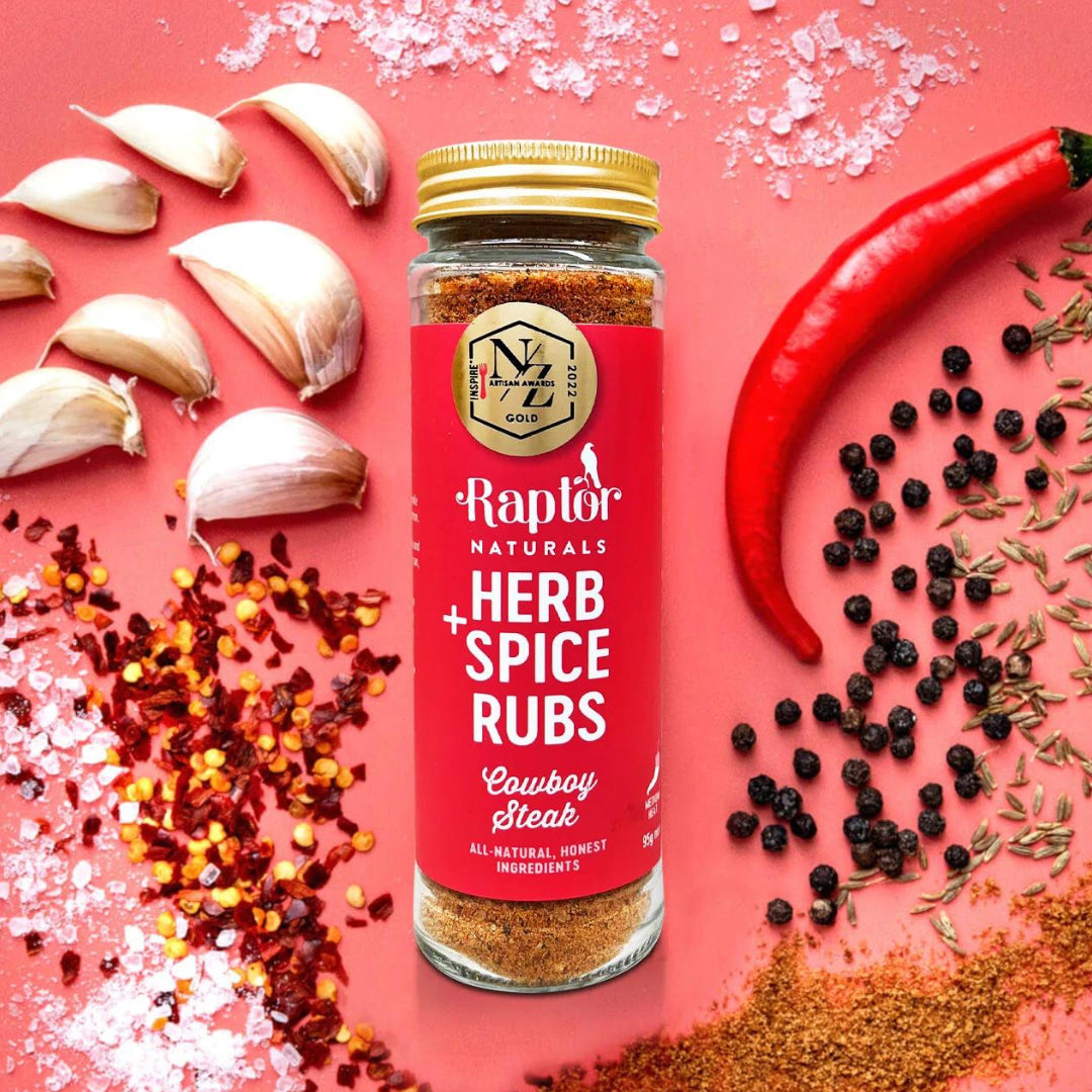 Award Winning BBQ Spice Rubs NZ Raptor Naturals
