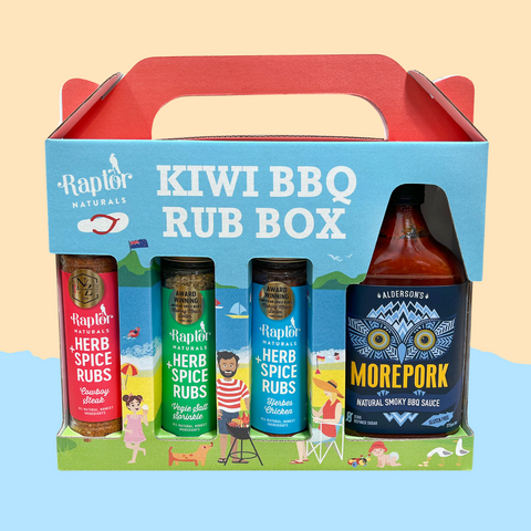 Build your own Gift Box 3 Rubs + 1 Sauce